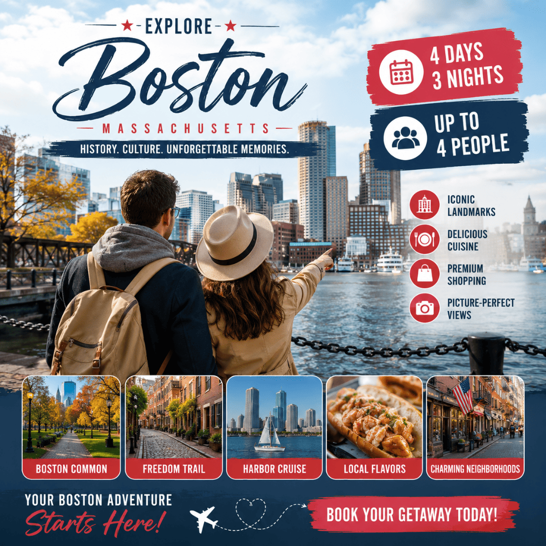 Hyatt Regency Boston/Cambridge — 4D/3N Boston, MA